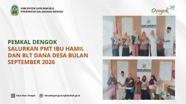 Kalurahan Dengok Salurkan PMT Ibu Hamil dan BLT Dana Desa Bulan September 2026
